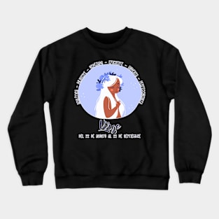 La chica Virgo Crewneck Sweatshirt